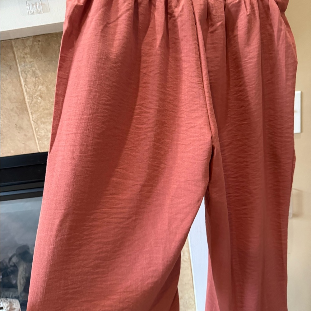 Pink Drawstring Pants - Picture 3 of 3